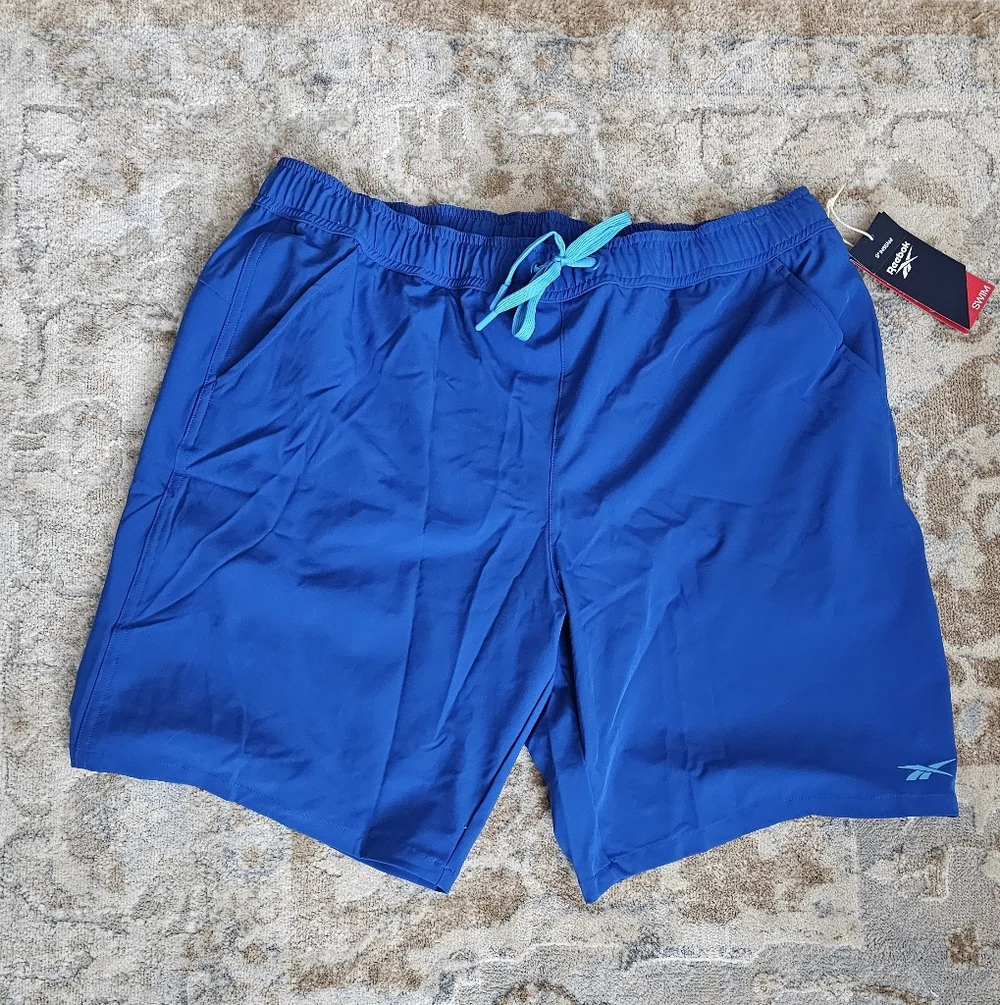 Mens Reebok Swim Trunks NWT